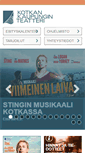 Mobile Screenshot of kotkanteatteri.fi
